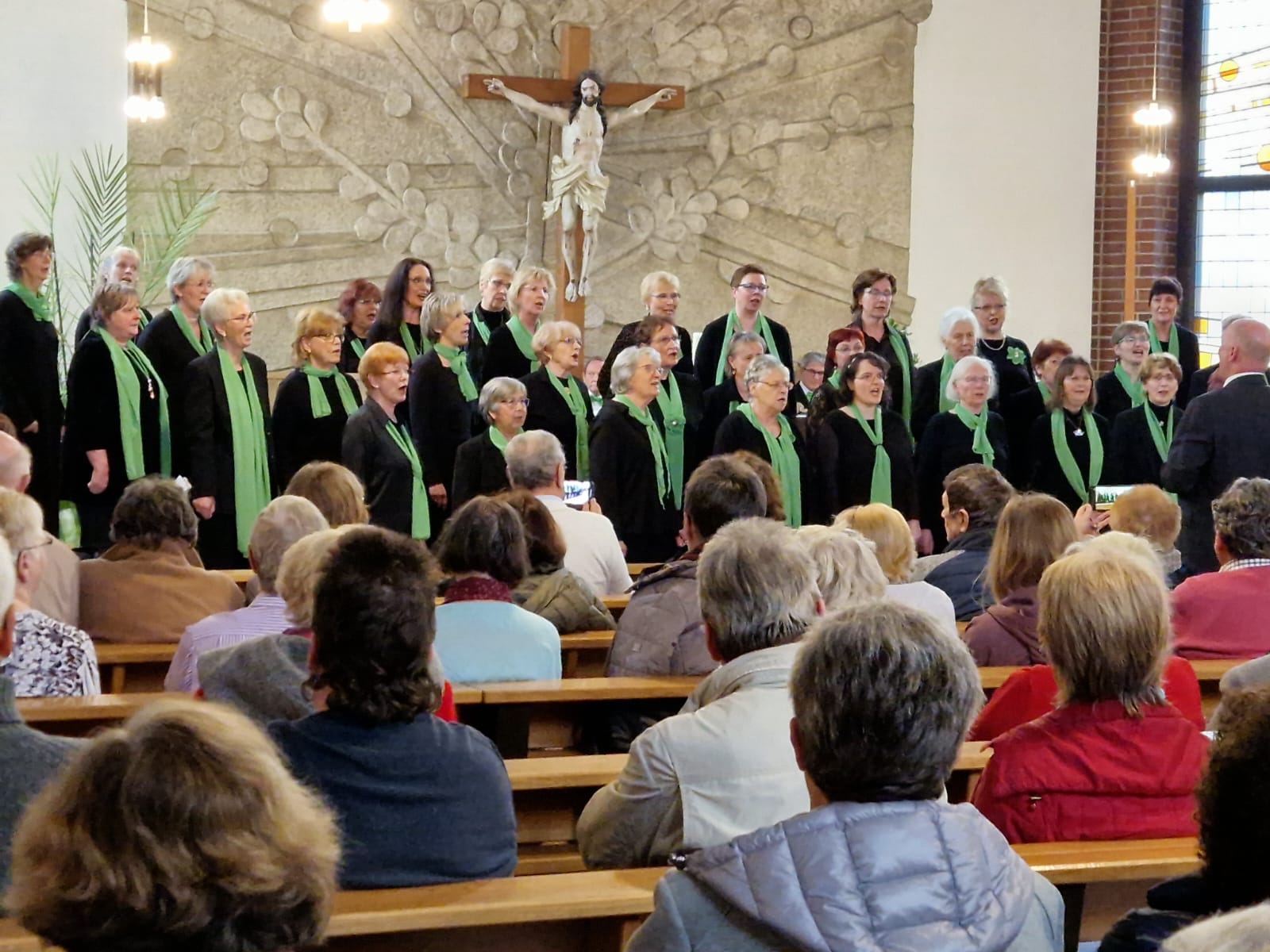 Foto vom Auftritt in der Kirche