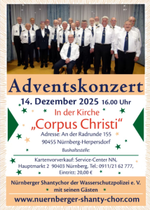 Flyer Adventskonzert 14.12.2025